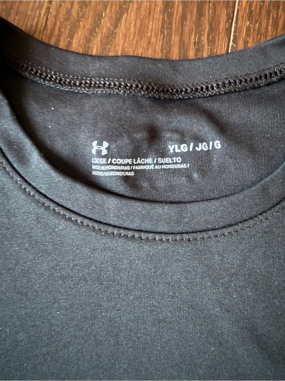 Under Armour Boy’s Black Project Rock Graphic Tee Size L - Picture 5 of 6